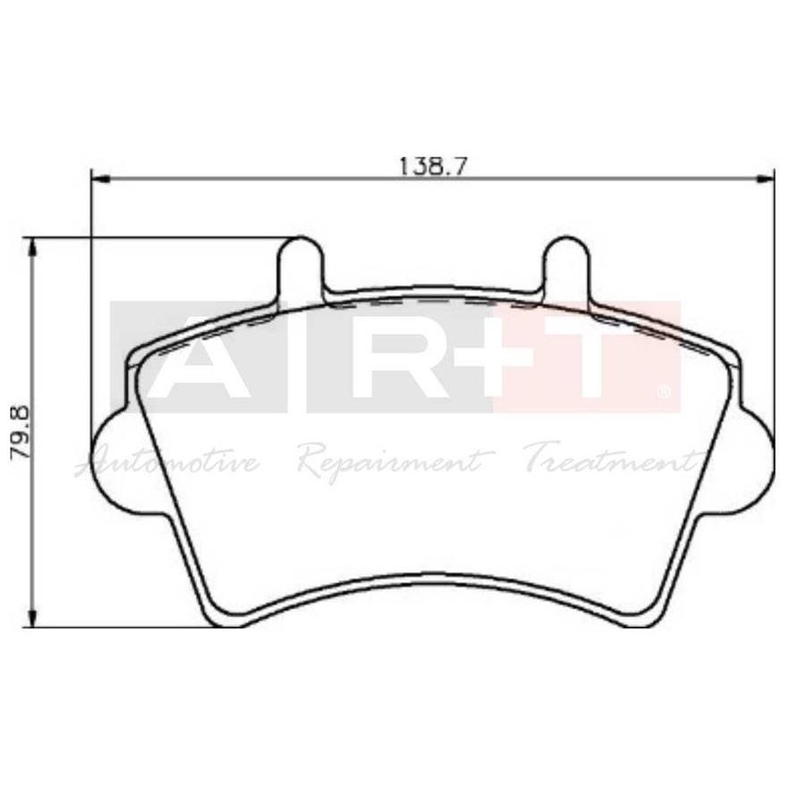 ART ÖN BALATA MASTER MOVANO II III 01 NISSAN INTERSTAR 02 402993 (4106000QAD)
