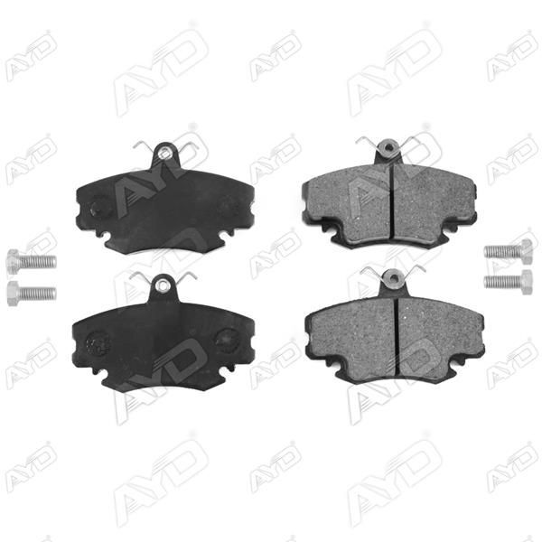 AYD ÖN BALATA RENAULT R9-R19-R21-CLIO I-II-MEGANE I-TWINGO-LOGAN-SANDERO-SOLENZA CİVATA TAKIMLI (7701204833)