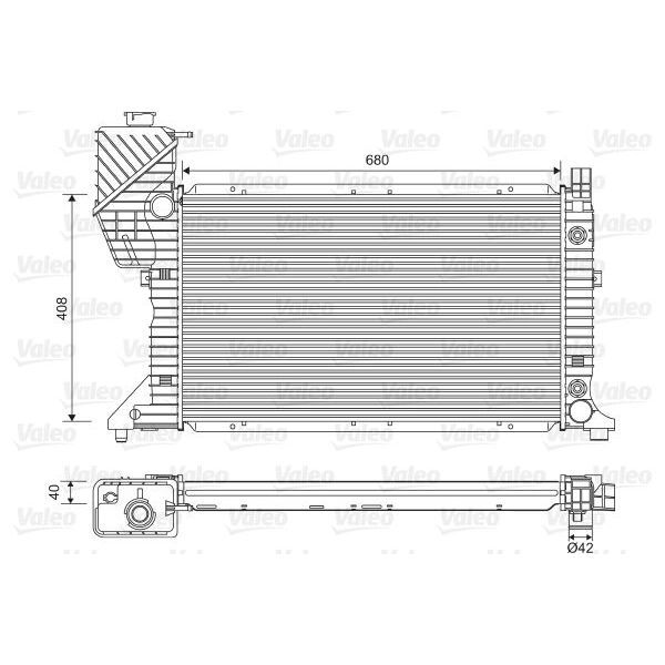 VALEO SU RADYATÖRÜ (A9015002800)