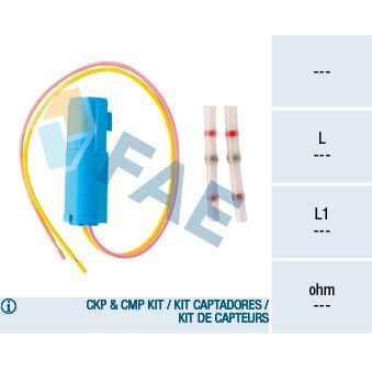 FAE MANYETIK TUTUCU KABLO KITI CLIO II MEGANE I II FLUENCE KANGOO LAGUNA I II DUSTER 1.6 16V (8200673202)