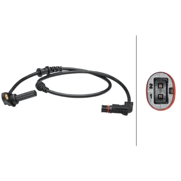 HELLA ABS SENSÖRÜ ÖN SAĞ W212/W218 (2129050801)