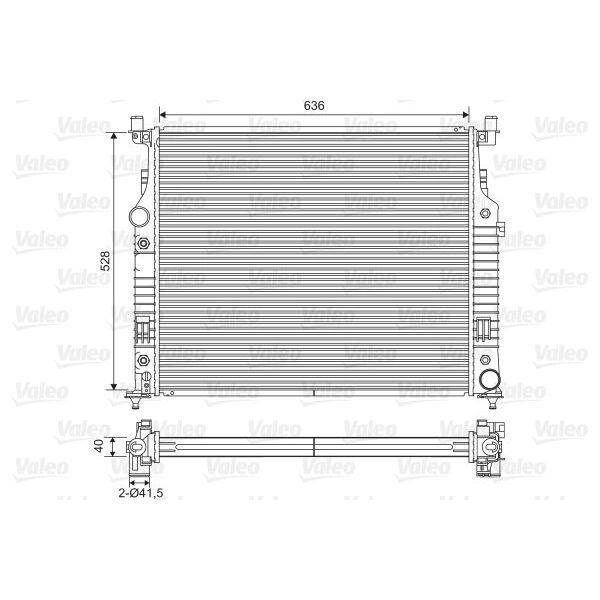 VALEO SU RADYATÖRÜ W164/W251 (A2515000703)