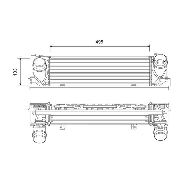 VALEO İNTERKOL RADYATÖRÜ F20/30/32 (17517600532)