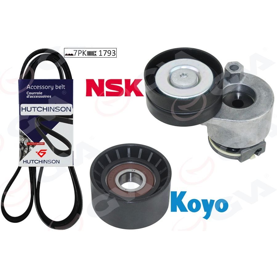 GVA ALTERNATÖR GERGİ KİTİ KÜTÜKLÜ MASTER II 1.9-2.5 DCİ 02 > LAGUNA II 1.9 DCİ-2.0 16V 02 > K017PK1793 (117200051R)