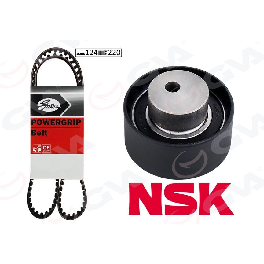 GVA EKSANTRİK GERGİ KİTİ 124X220 BRAVA 1.2 16V-BRAVO I-II 1.2 -1.4-DOBLO 1.4-LINEA 1.2 -MARE-PALIO 1.2 K015503XS (71736717)