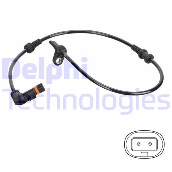 DELPHI ABS SENSORU ON MERCEDES W169 W245 (A1695401417)