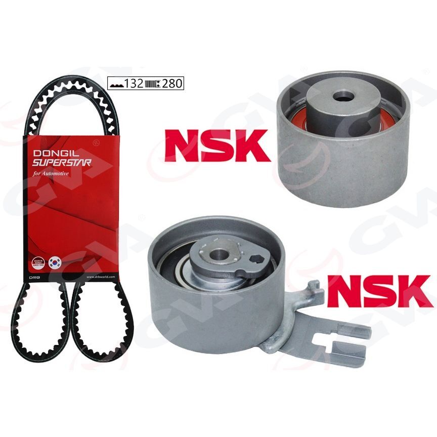 DONGIL EKSANTRİK GERGİ KİTİ 132X280 VOLVO C30 C70 S60 S80 V70 XC60 XC70 XC90 2.4TDI 20V K015580XS (31258305)