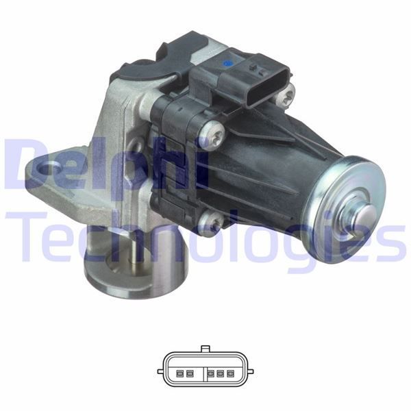 DELPHI EGR VALFİ RENAULT CLIO IV 12 CAPTUR 13 KANGOO II 08 MEGANE III 09 15 SC NIC III 09 16 NISSAN QASHQAI II 13 JUKE 10 NOTE E12 13 16 1.5DCI E5 (1471000Q0X)