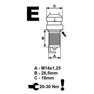 MAGNETI MARELLI BUJİ FR8ME P 307/406 1.6-2.0 04/99 NISSAN ALMERA 1.5/1.8-CIT.C4-C5 2.0 (1738.91)