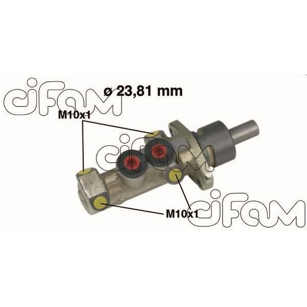 CIFAM FREN ANA MERKEZI MERCEDES VITO W638 97>03 (A0004315801)