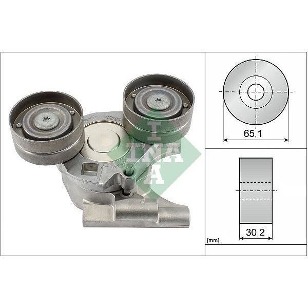 INA ALTERNATÖR GERGİ RULMANI KÜTÜKLÜ 100-125-135-140-155 PS TRANSIT V-363 14> RANGER 2.2 11 > A.ÇEKER (1766642)