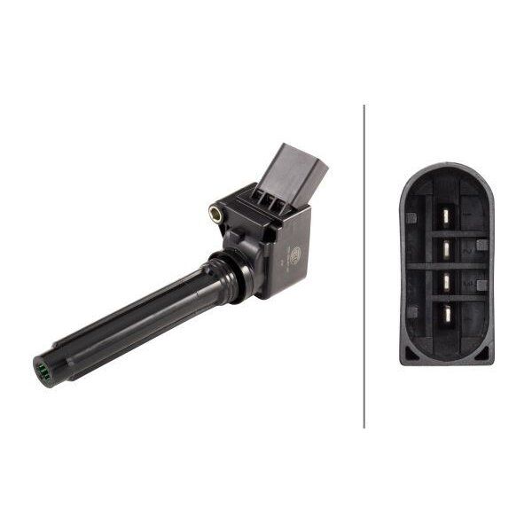 HELLA ATEŞLEME BOBİNİ VW-AUDI-SEAT-SKODA 4-KUTUPLU (06L905110E)