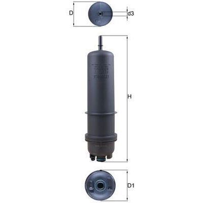 MAHLE YAKIT FILTRESI B47 G11 G12 G20 G21 G22 G30 G31 (13328591019)