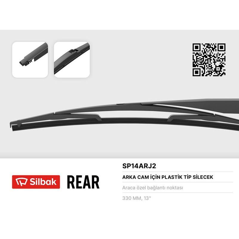 SILBAK SİLECEK SÜPÜRGESİ ARKA PLASTİK TİP 350MM DAIHATSU SİRİON M3 10/04 . HYUNDAI ACCENT III MC 11/0 5 11/10 . H-1 CARGO. TRAVEL 02/08 . İ40 CW 07/11 . SANTA FE I. II 11/00 TUCSON 06/15 . JEEP