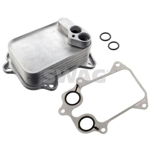 SWAG YAĞ SOĞUTUCUSU GOLF5/6-JETTA-PASSAT-SCIROCCO-TIGUAN-A3-LEON-SUPERB 2004-2012 > 1.4 TSI-1.6FS FEBI 103299 (03C117021D)