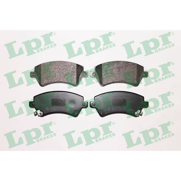 LPR ÖN FREN BALATA TOYOTA COROLLA 1.4L 1.6L 4ZZ-FE 3ZZ-FE ZZE120 ZZE121 VVTI 02-06 / 1.4L 1NDTV NDE120 (0446502061)
