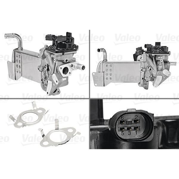 VALEO EGR SOĞUTUCUSU VALFİ VW AMAROK 2.0 TDİ-BİTDDI 10 AUDI Q5 2.0 TDİ 09 (03L131512BP)
