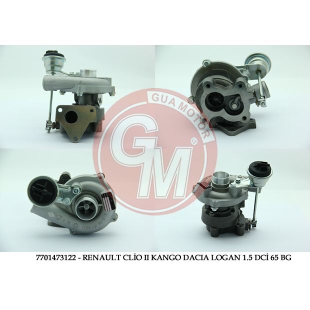 GUA TURBO ŞARJ RENAULT CLİO II KANGO DACIA SYMBOL MEGANE II 1.5 DCİ 65 BG (1441100QAF)