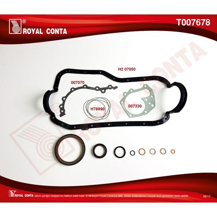 ROYAL MOTOR ALT TAKIM CONTA SKT R9 BROADWAY RNI-R19-CLIOE6J-E7J 1.4