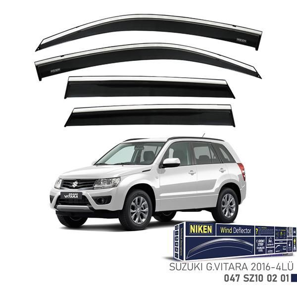 NIKEN KROMLU CAM RÜZGARLIĞI SUZUKI G.VITARA 2016- 4LÜ