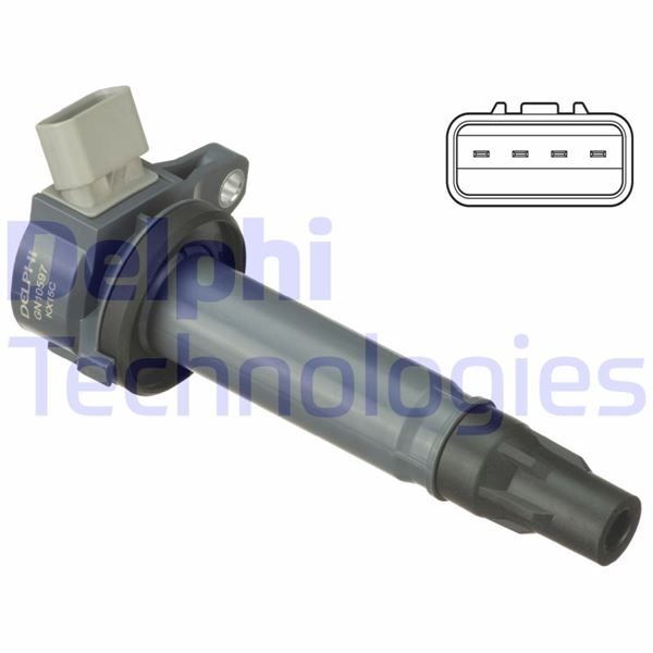 DELPHI ATEŞLEME BOBİNİ DAIHATSU COPEN-MATERİA-SİRİON-TERİOS 01/2005> (19070B1020)