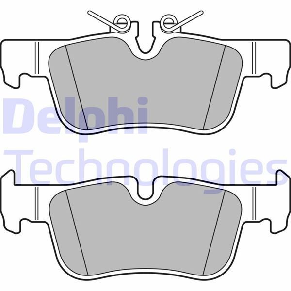 DELPHI FREN BALATASI ARKA BMW F40 F44 F45 F46 F48 F49 F39 . MINI F54 F60 (34201543683)