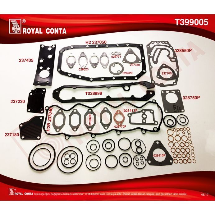 ROYAL MOTOR TAKIM CONTA SKC SİZ DUCATO 2.8 D 98-02