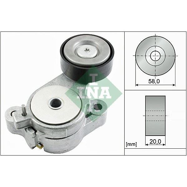 INA GERGİ KÜTÜĞÜ GOLF JETTA 1,4 TSI (03C145299M)