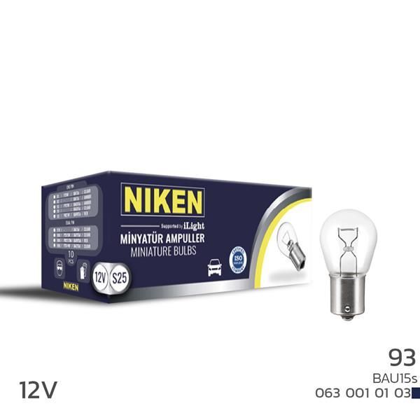 NIKEN NIKEN 93 AMPUL YAKIN TIR. BAU15S P21W 12V 10LU