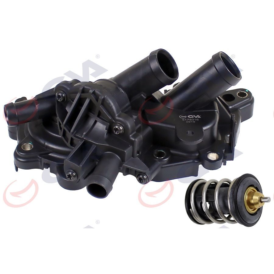 GVA TERMOSTAT KOMPLE GOLF VII-LEON-A3 1.0-1.2-1.4-1.6 TSI 4 ÇIKIŞ (04E121121A)