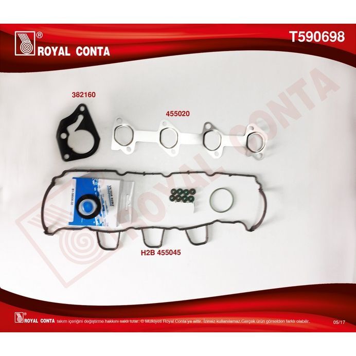 ROYAL ÜST TAKIM CONTA REINZ KE SUB.L SKC SİZ MGN III-FLUENCE-CLIO III-KNG-SCENIC III-DUSTER-LOGAN 1.5DCİ (7701479013)