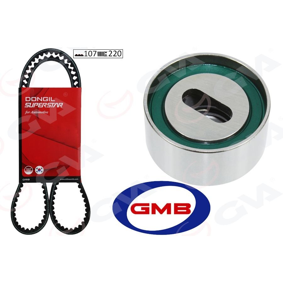 DONGIL TRİGER KAYIŞ SETİ EKSANTRİK SETİ MAZDA 323 1.6L B6 BG KASA 89-95 / KIA PRIDE 1.3L B3 16V 94- / RIO 1.3L A3E DC KASA 00-05 / SEPHIA 1.5L 1.6L FA KASA 95-97 1 KAYIŞ 1 RULMAN (B63012700)