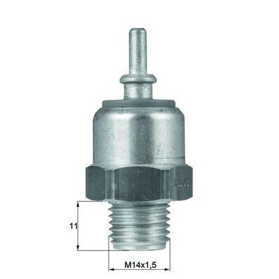 MAHLE FAN MUSURU 85 C - 90 C TEKLI GRI MERCEDES W201 W124 W126 W463 (A0065453624)
