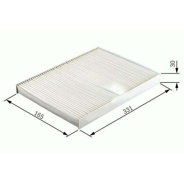 SARDES POLEN FİLTRESİ CORSA C 00>06COMBO C 01>10 VECTRA C 02> TIGRA 04> SIGNUM 03> (1808617)