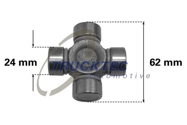 Trucktec Şaft Mafsalı E 12 23 24 28 32 34 (2611 7 518 304)
