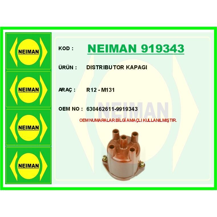 BESCHER DISTRIBUTOR KAPAGI R12 - M131 (630462611)