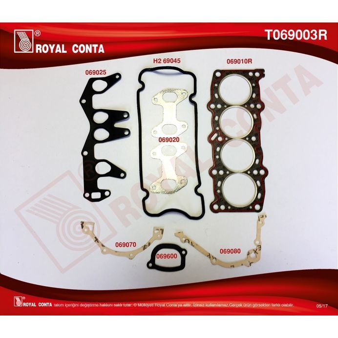 ROYAL MOTOR TAKIM CONTA SÜPER PALIO 1.2 8V EM.