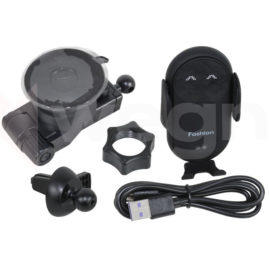 WEGNA ARAÇ İÇİ TELEFON TUTUCU SİYAH (AKSESUAR)