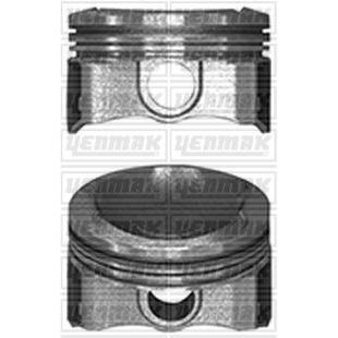 YENMAK MOTOR PİSTON SEGMAN 050 P301-C ELYSEE-AYGO EB2M 1.2VTI 12V 75MM (1608520180)