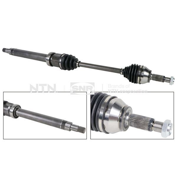 SNR ÖN AKS KOMPLE SAG FIESTA V 1.4 TDCI 02 08 FUISON 1.4 TDCI FIESTA VII 08 12 1.25-1.4TDCI- 1.5 TDCI-1.6 TDCI B-MAX 14 1.4TI (2S613B436AG)