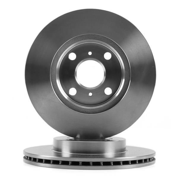 OTOZONE FREN DISK ON HAVA KANALLI 255-4 TOYOTA YARIS 02/10 1.3-1.4 D4D (435120D050)