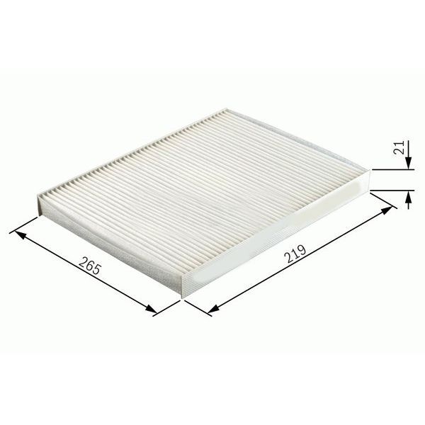 SARDES POLEN FİLTRESİ CORSA D-PUNTO III-FIORINO-NEMO-MITO 1.3CDTI-1.4-1.6JTD-1.7CDTI (55702456)