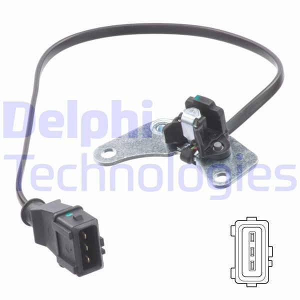 DELPHI EKSANTRİK DEVİR SENSÖRÜ FIAT ALBEA 98 09 BRAVA 96 BRAVO 95 DOBLO 01 MAREA 00 1.6 16V (46440840)