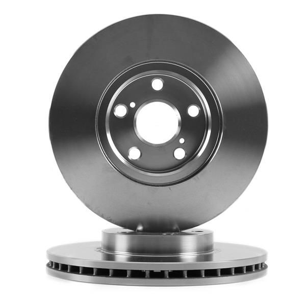 OTOZONE ÖN FREN DİSKİ HAVA KANALLI TOYOTA AVENSIS 1.6L 3ZZFE VVTI ZZT250 03-08 / 2.0L 1AZFSE AZT250 03-08 277 ÇAP X 5 BIJON - ADET DISK FIYATIDIR (4351205040)