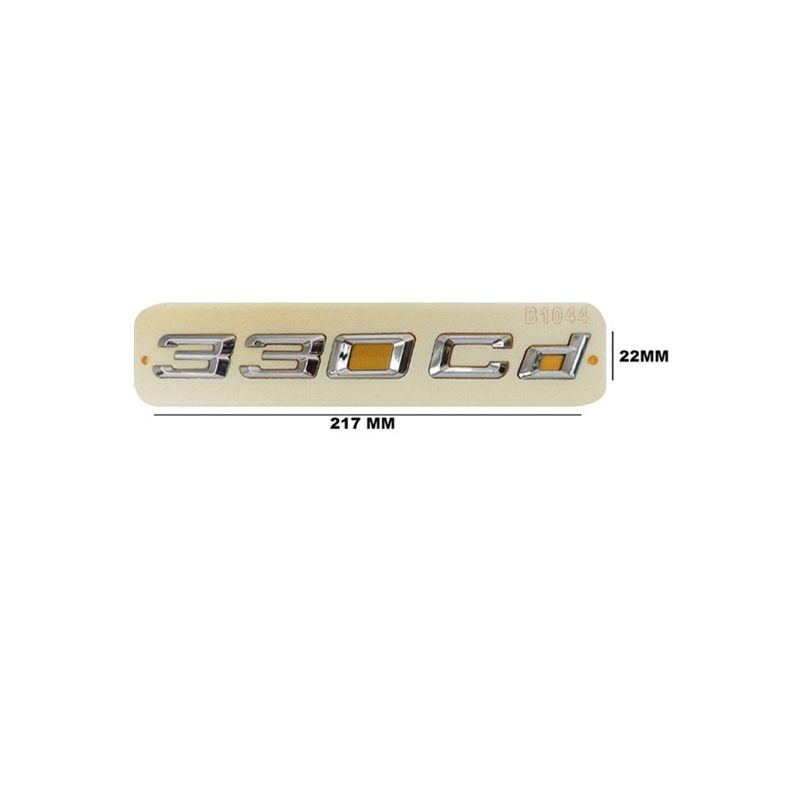Lemar Yazı Tip Yazısı 330 Cd Krom E 46 (5114 7 075 837)
