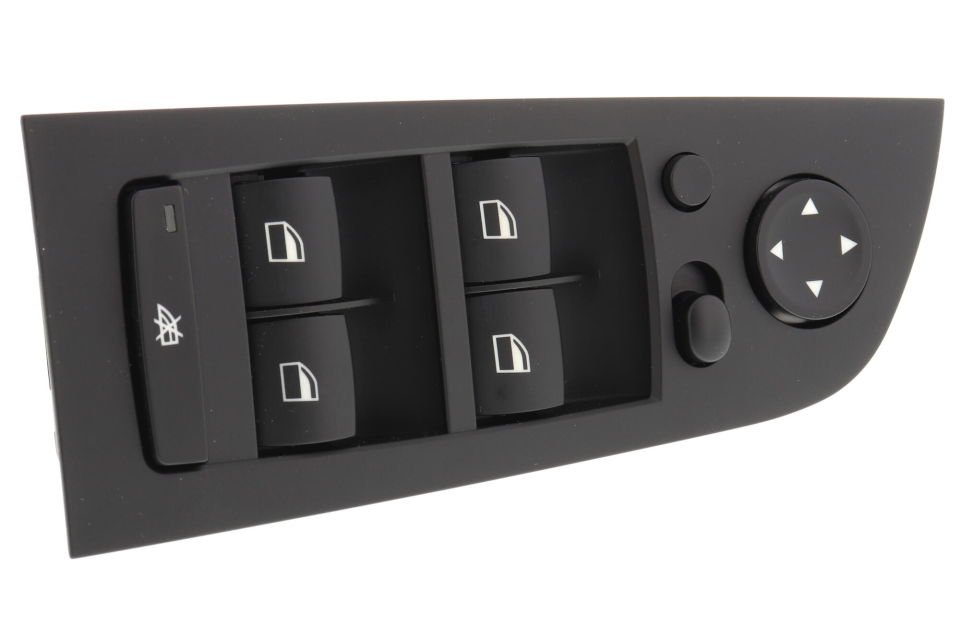 Kyburg Cam Açma Düğmesi Sol E90 E91 Katlanır Siyah Çerçeveli (6131 9 217 332)