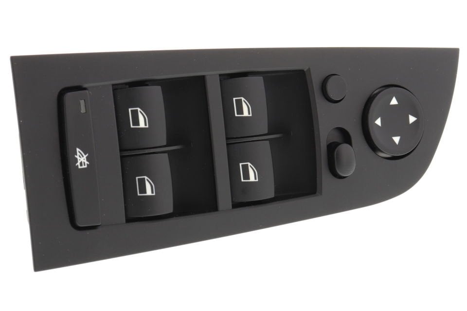 Kyburg Cam Açma Düğmesi Sol E90 E91 Katlanır Siyah Çerçeveli (6131 9 217 332)