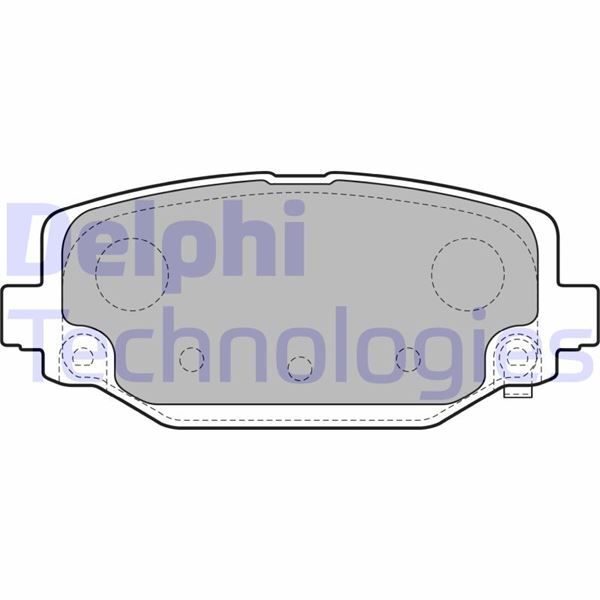 DELPHI ARKA FREN BALATASI FIAT FREEMONT 11 15 LANCIA VOYAGER MPV 11 14 DODGE JOURNEY 11 (68144209AA)