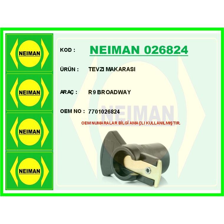 BESCHER TEVZI MAKARASI R9 BROADWAY (7701026824)