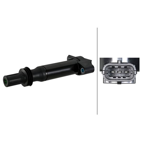HELLA ATEŞLEME BOBİNİ CITROEN DS3 1.2 VTİ 12> P208 1.2 VTİ 12> P308 1.2 VTİ 13> P2008 1.2 VTİ 13> BUT FOR OPEL CROSSLAND 1.2 XHT (3639845)